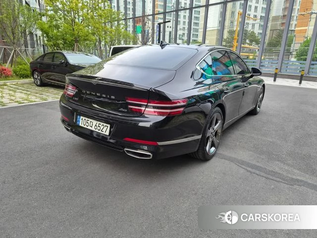 Genesis G80 (RG3) 2022 Черный из Кореи, фото 2