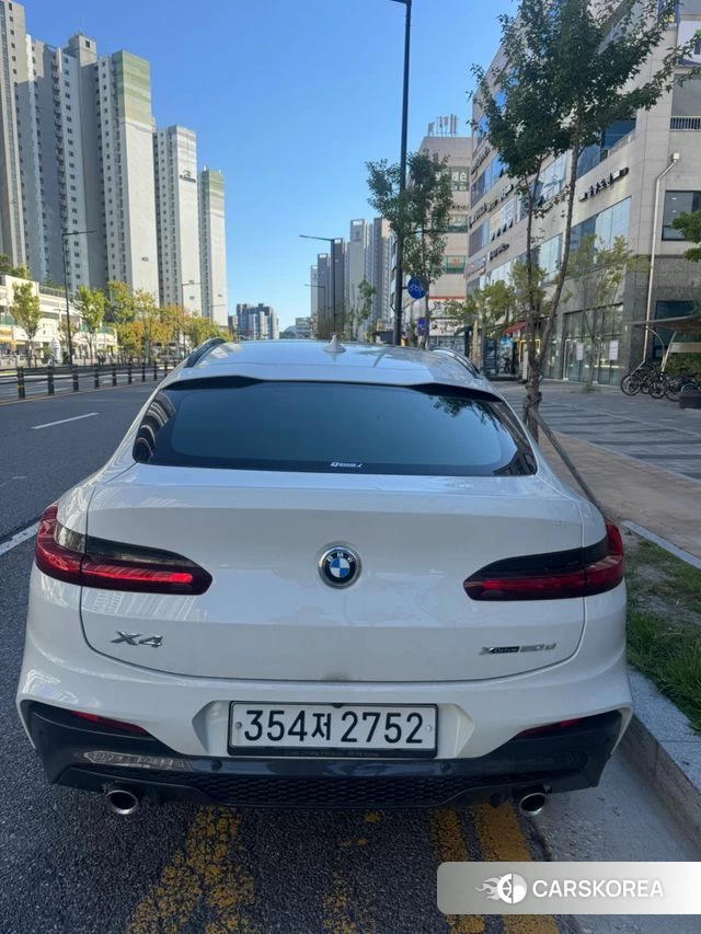 BMW X4 (G02) 2020 Белый из Кореи, фото 2