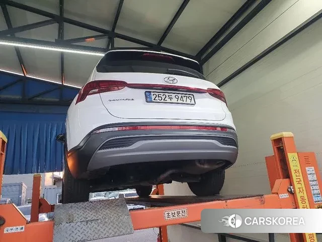 Hyundai The New Santa Fe 2021 Белый из Кореи, фото 2