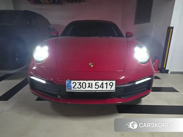 Porsche 911(992) 2020 Красный из Кореи, фото 2