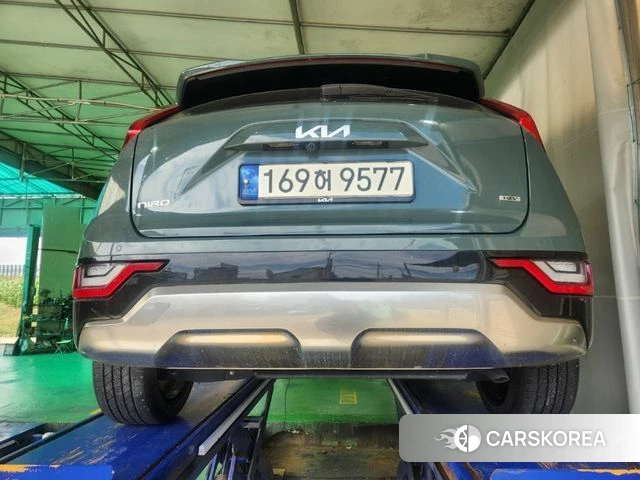 Kia Di Ol Nu Niro 2022 Темно-зеленый из Кореи, фото 2