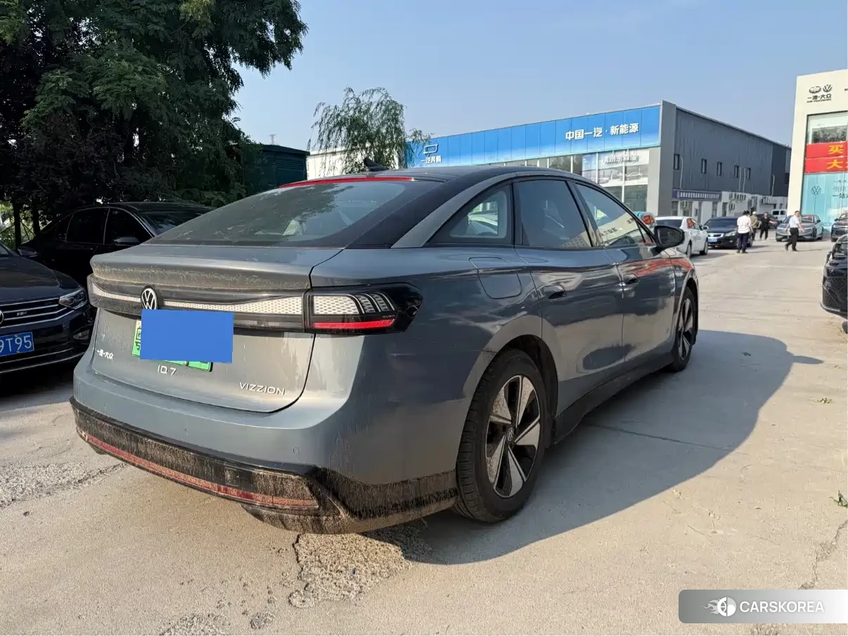 Volkswagen ID.7 VIZZION 2024 Синий из Китая, фото 6
