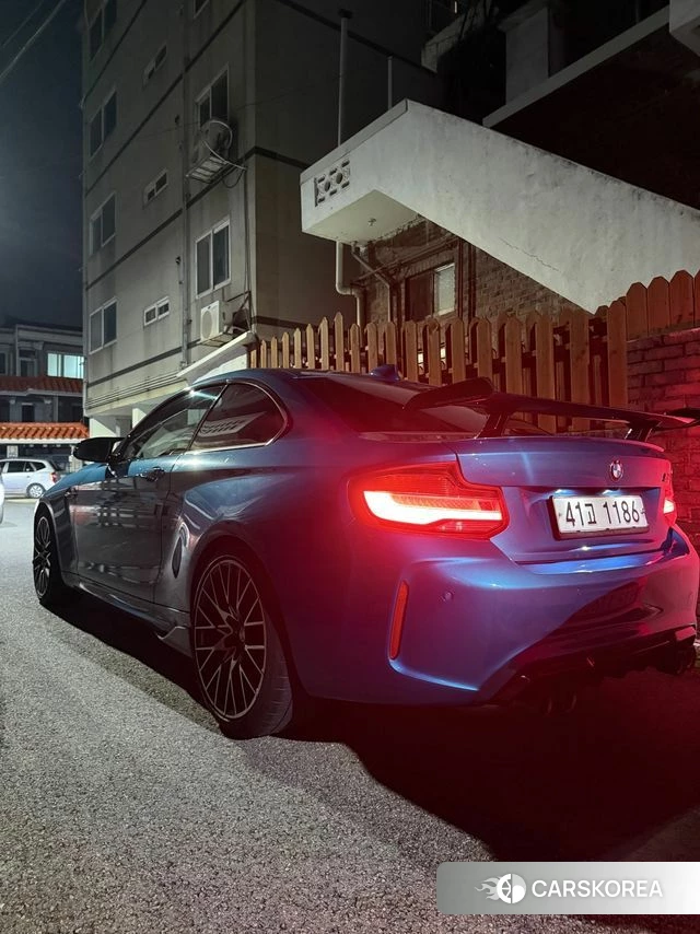 BMW M2 (F87) 2019 Синий из Кореи, фото 2