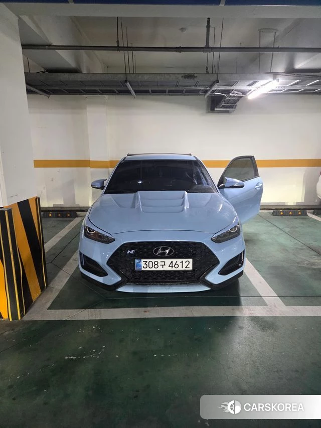 Hyundai Veloster (JS) 2020 Синий из Кореи, фото 2