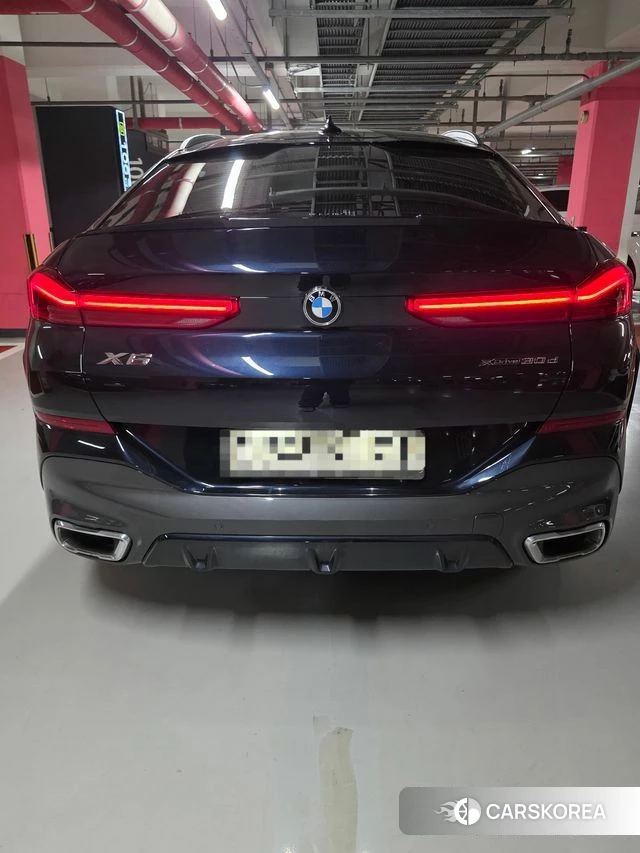 BMW X6 (G06) 2020 Черный из Кореи, фото 2