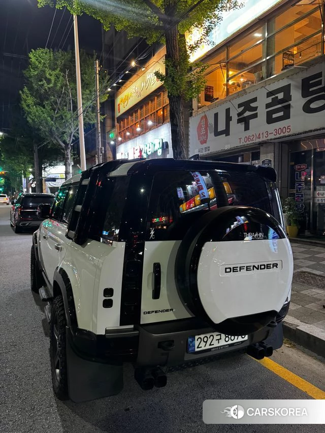 Land Rover Defender (L663) 2021 Белый из Кореи, фото 2