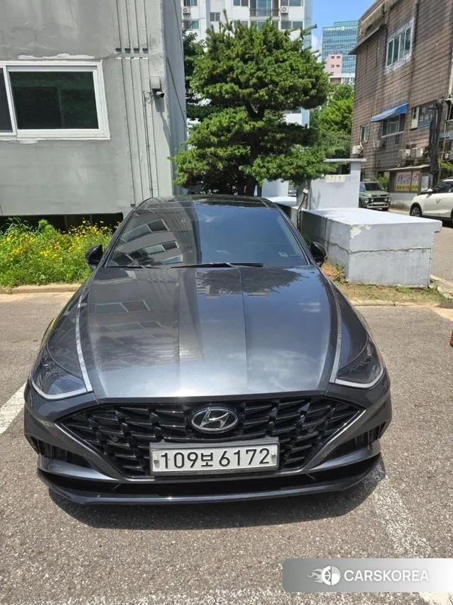 Hyundai Sonata (DN8) 2020 Серый из Кореи, фото 2