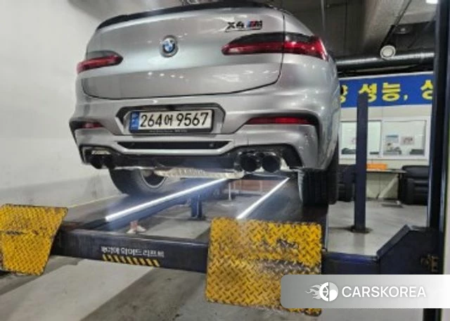 BMW X4M (G02) 2021 Серый из Кореи, фото 2