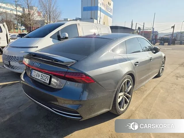 Audi A7 (4K) 2020 Серый из Кореи, фото 2