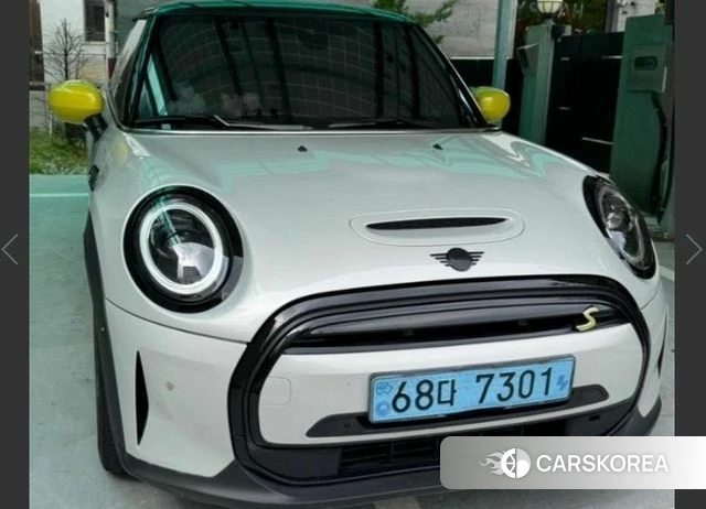 Mini Cooper Electric 2022 Серебристо-серый из Кореи, фото 2