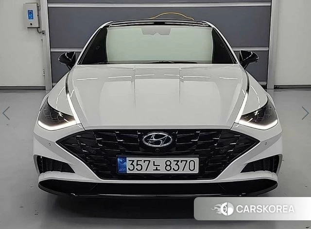 Hyundai Sonata (DN8) 2022 Белый из Кореи, фото 2