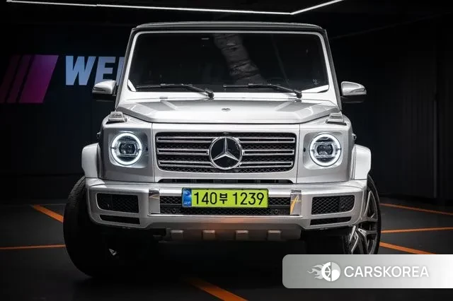 Mercedes-Benz G-Class W463b 2023 Серебристо-серый из Кореи, фото 2