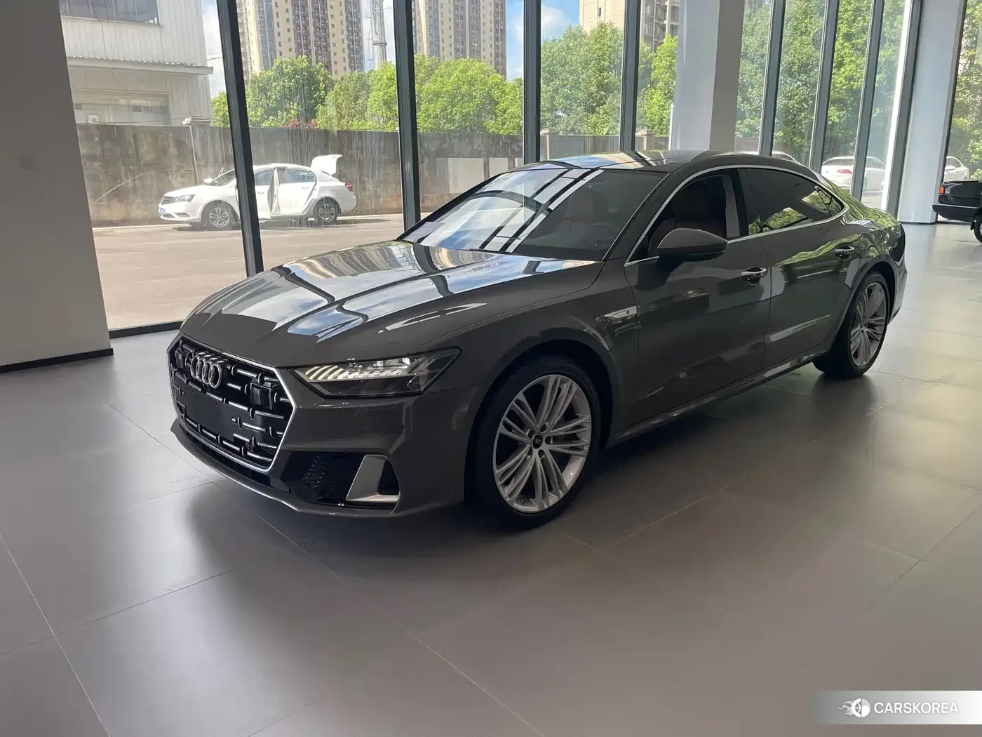 Audi A7L 2024 Синий из Китая, фото 4
