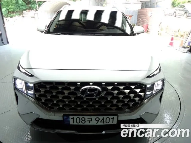 Hyundai The New Santa Fe 2023 Белый из Кореи, фото 6