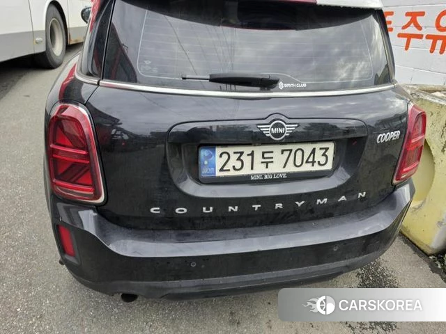 Mini Cooper Countryman 2021 Черный из Кореи, фото 2