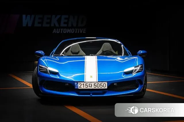 Ferrari 296 GTS 2023 Синий из Кореи, фото 2