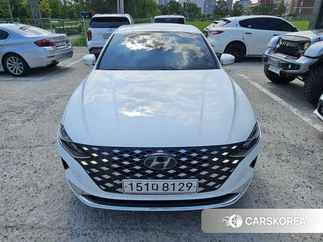 Hyundai The New Grandeur IG 2021 Белый из Кореи, фото 4