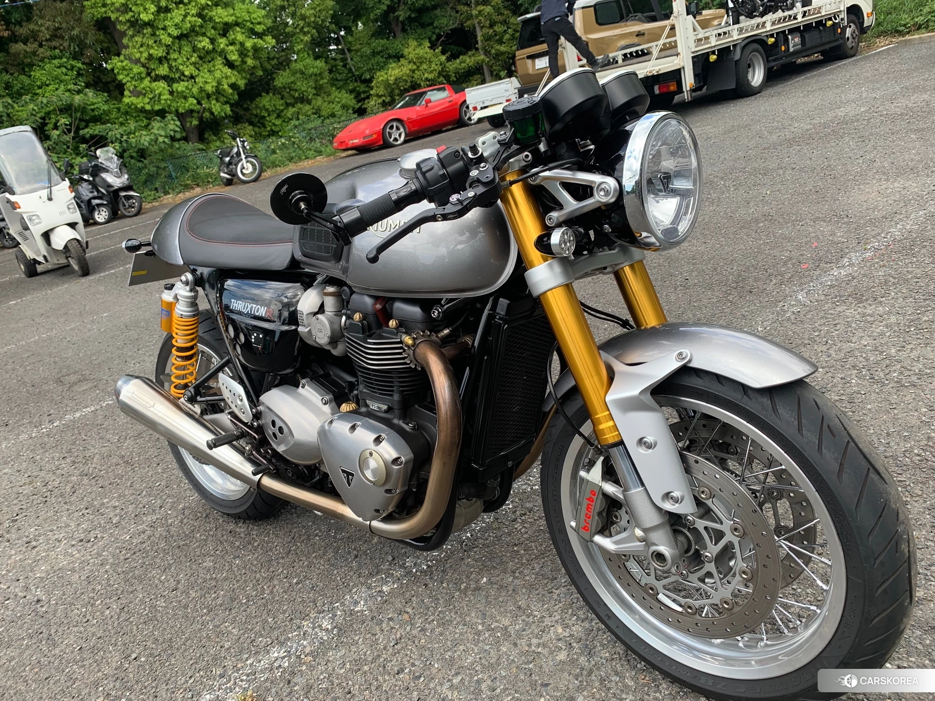 Проданный Triumph THRUXTON 1200R 2016 из Японии, фото 2