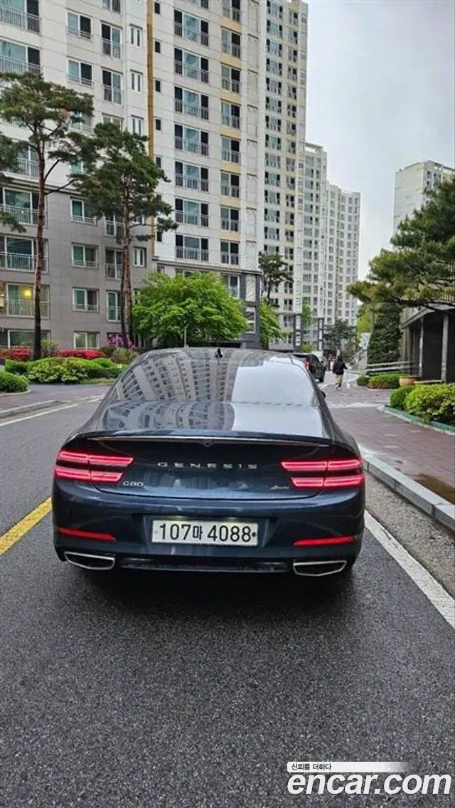 Genesis G80 (RG3) 2020 Синий из Кореи, фото 2