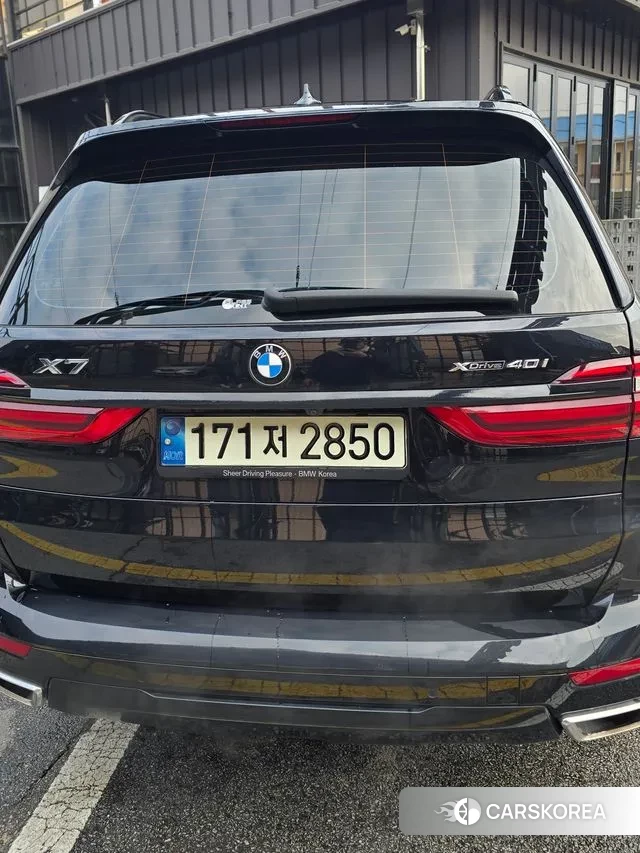 BMW X7 (G07) 2022 Черный из Кореи, фото 4