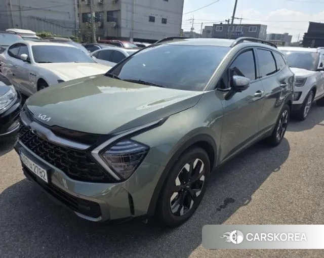 Kia Sportage 5th Generation 2023 Светло-зеленый из Кореи, фото 2