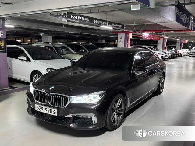 BMW 7 Series (G11) 2018 Черный из Кореи, фото 6