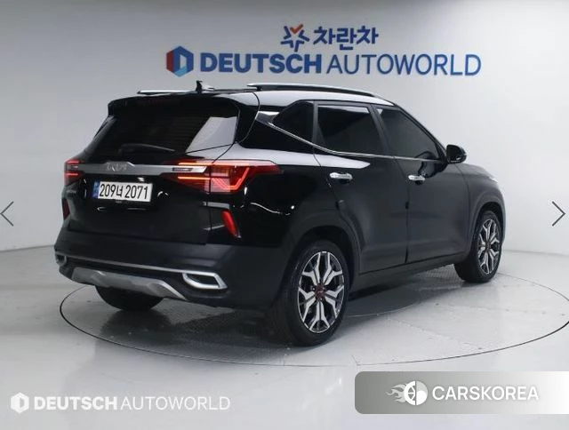 Kia Seltos 2021 Черный из Кореи, фото 2