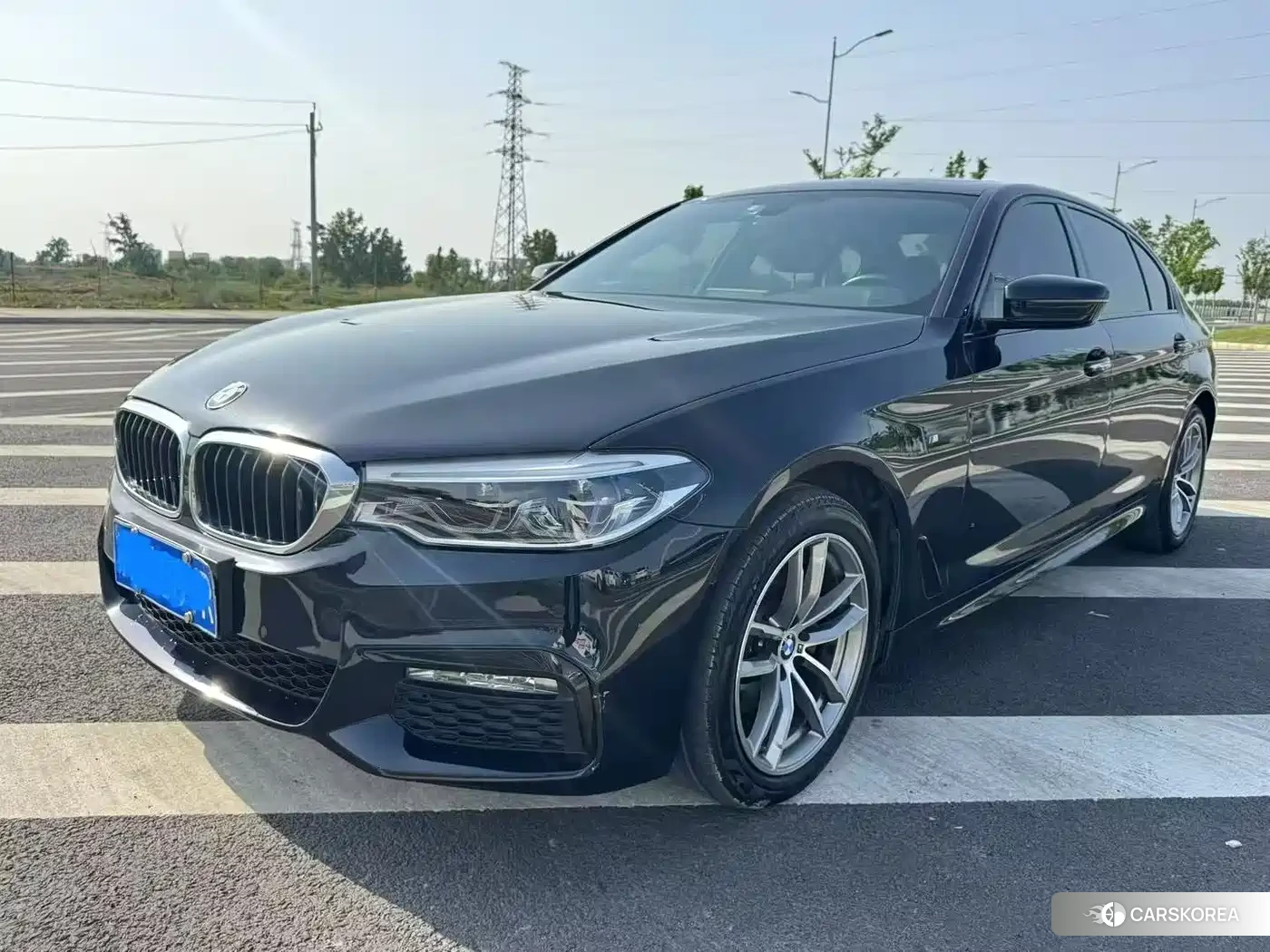 BMW 5 series 2018 Черный из Китая, фото 2
