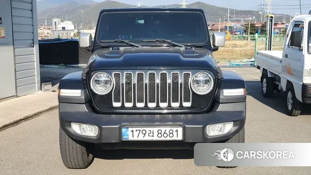 Jeep Wrangler (JL) 2021 Черный из Кореи, фото 4