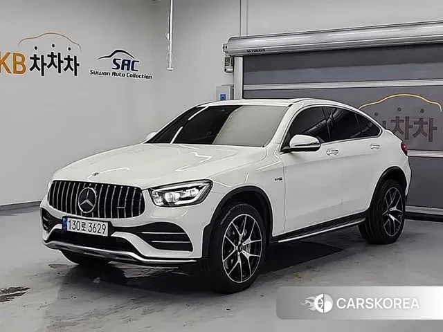 Mercedes-Benz GLC-Class X253 2021 Белый из Кореи, фото 2