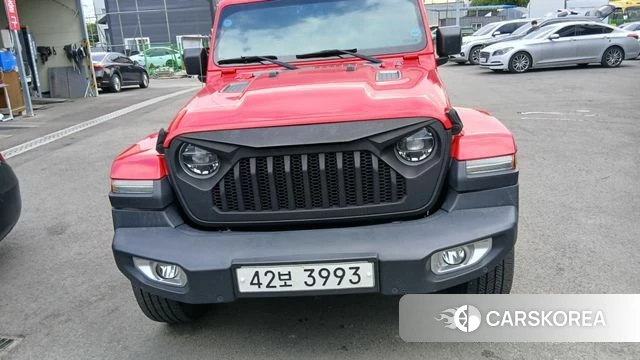Jeep Wrangler (JL) 2018 Красный из Кореи, фото 2