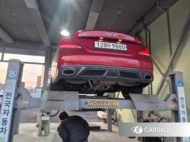 Genesis G70 2020 Красный из Кореи, фото 2