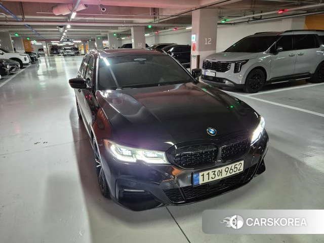 BMW 3 Series (G20) 2022 Черный из Кореи, фото 2