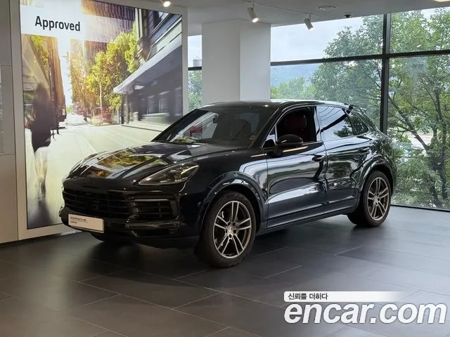 Porsche Cayenne (PO536) 2021 Черный из Кореи, фото 2