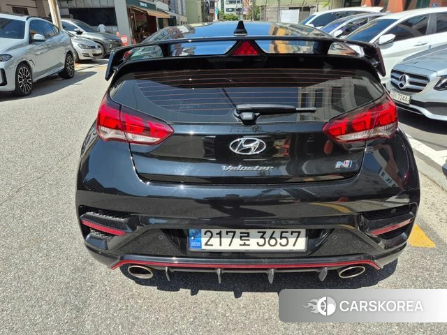 Hyundai Veloster (JS) 2021 Черный из Кореи, фото 2