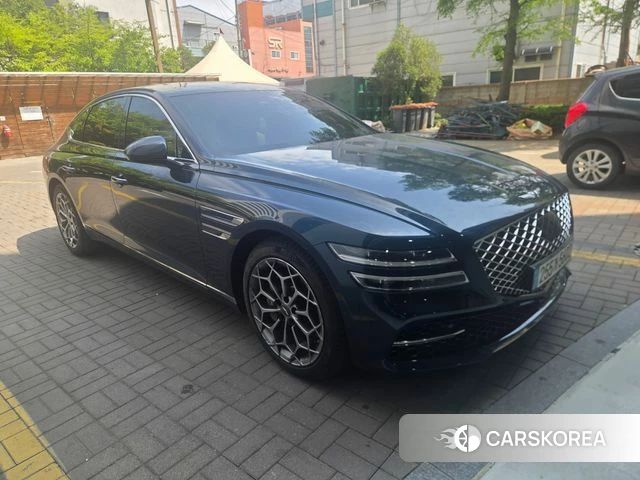 Genesis G80 (RG3) 2023 Синий из Кореи, фото 2