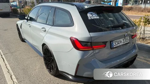 BMW M3 (G80) 2025 Серебристо-серый из Кореи, фото 3