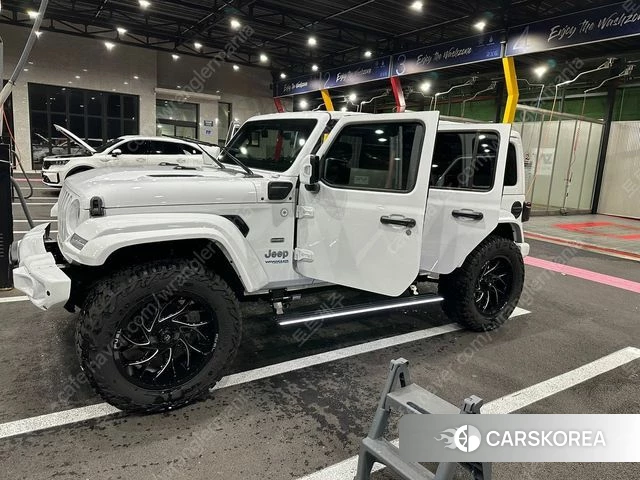 Jeep Wrangler (JL) 2022 Белый из Кореи, фото 2