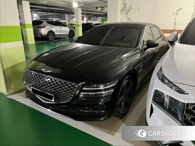 Genesis G80 (RG3) 2020 Черный из Кореи, фото 5