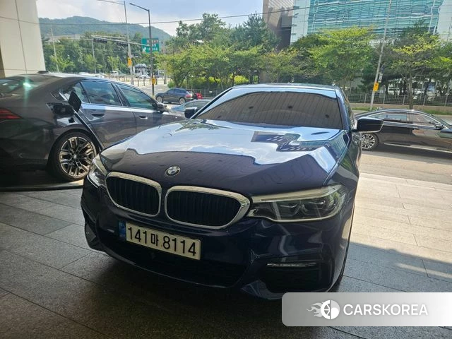BMW 5 Series (G30) 2018 Синий из Кореи, фото 2