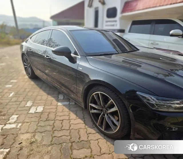 Audi A7 (4K) 2021 Черный из Кореи, фото 2