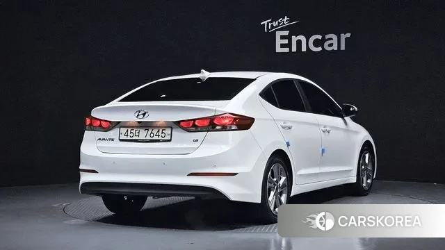 Hyundai Avante AD id 3494829 из Кореи 12