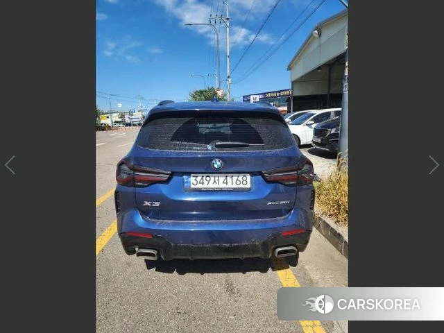 BMW X3 (G01) 2023 Синий из Кореи, фото 2