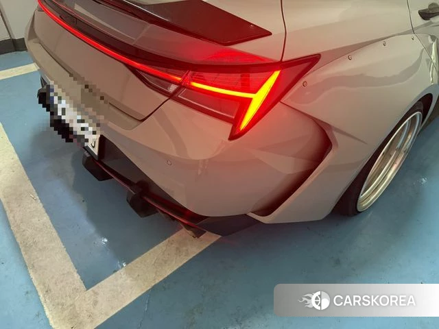 Hyundai Avante (CN7) 2021 Серебристо-серый из Кореи, фото 3