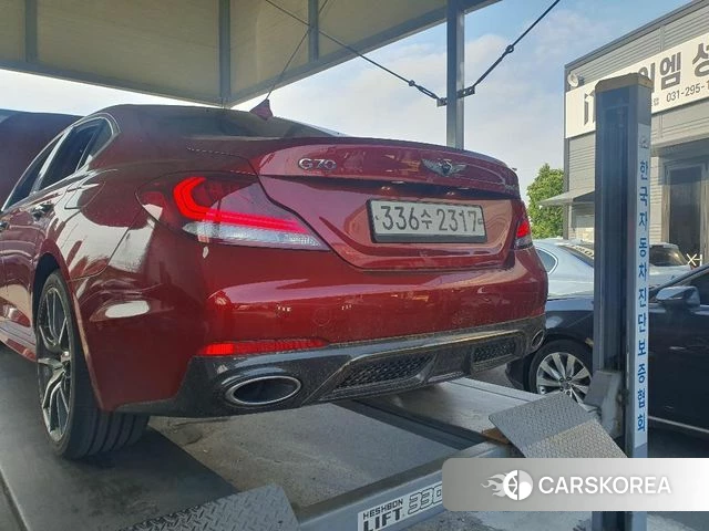 Genesis G70 2020 Красный из Кореи, фото 2