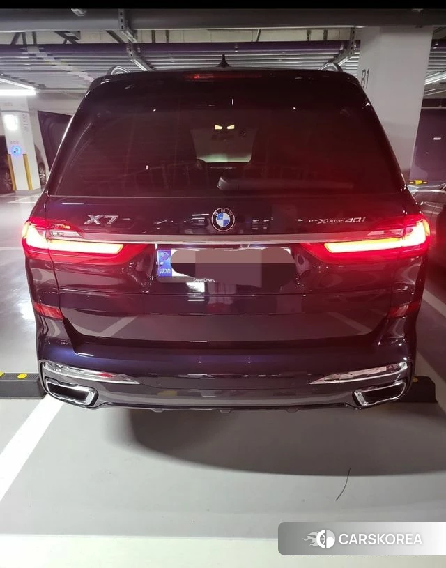 BMW X7 (G07) 2022 Черный из Кореи, фото 2