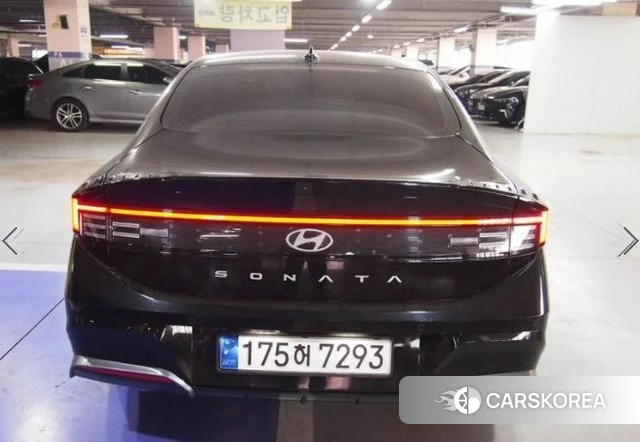 Hyundai Sonata D Edge (DN8) 2023 Черный из Кореи, фото 2