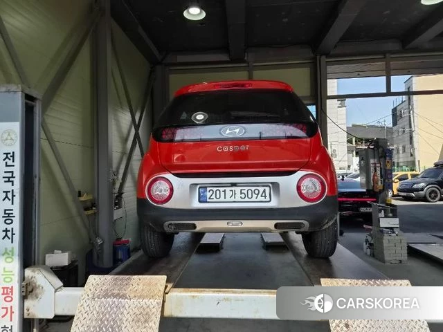 Hyundai Casper 2023 Красный из Кореи, фото 2