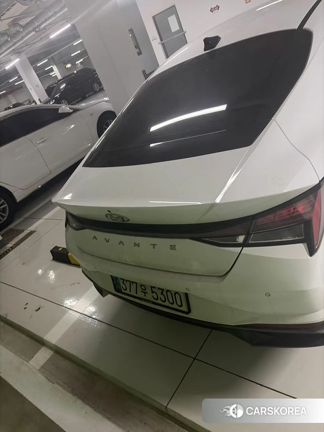 Hyundai Avante (CN7) 2021 Белый из Кореи, фото 4