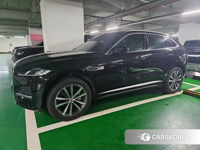 Jaguar F-PACE 2021 Черный из Кореи, фото 4